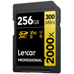 SD Pro Gold Series UHS-II 2000x 256GB V90