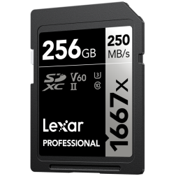 SD Pro Silver Series UHS-II 1667x 256GB V60