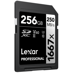 SD Pro Silver Series UHS-II 1667x 256GB V60