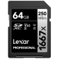 SD Pro Silver Series UHS-II 1667x 64GB V60