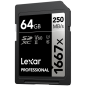 SD Pro Silver Series UHS-II 1667x 64GB V60