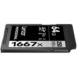 SD Pro Silver Series UHS-II 1667x 64GB V60