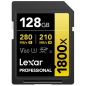 SD Pro Gold Series UHS-II 1800x 128GB V60