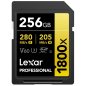 SD Pro Gold Series UHS-II 1800x 256GB V60