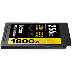SD Pro Gold Series UHS-II 1800x 256GB V60