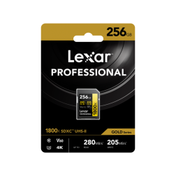 SD Pro Gold Series UHS-II 1800x 256GB V60