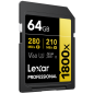 SD Pro Gold Series UHS-II 1800x 64GB V60