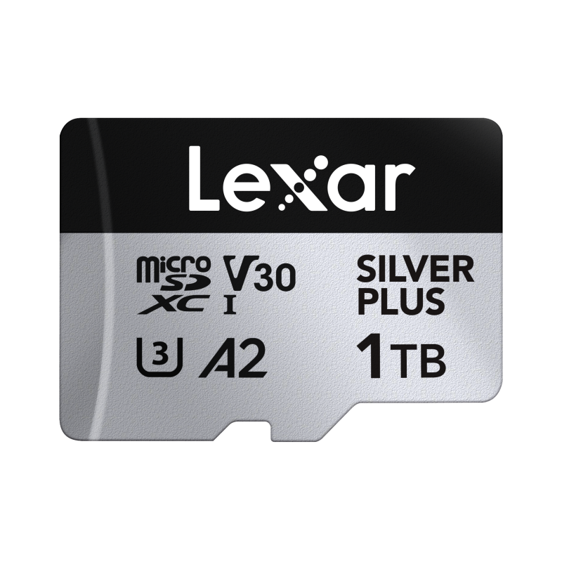 microSDXC Silver Plus UHS-1 1TB V30 R205/W150MB/s microSDXC Silver Plus UHS-1 1TB V30 R205/W150MB/s