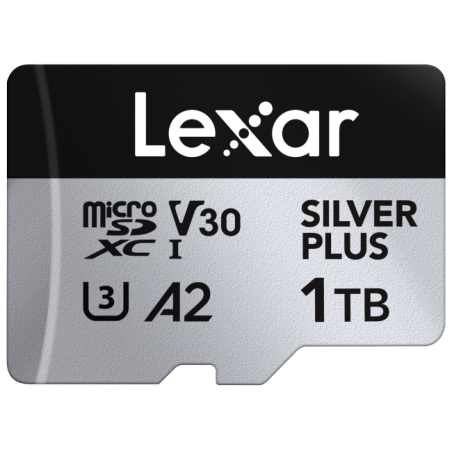 microSDXC Silver Plus UHS-1 1TB V30 R205 W150MB s