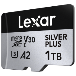microSDXC Silver Plus UHS-1 1TB V30 R205 W150MB s