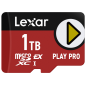 microSD Express 7.1 PLAY Pro 1TB up to R900/W600MB/s (104MB/s with UHS-I)
