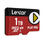 microSD Express 7.1 PLAY Pro 1TB up to R900/W600MB/s (104MB/s with UHS-I)