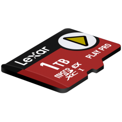 microSD Express 7.1 PLAY Pro 1TB up to R900 W600MB s (104MB s with UHS-I)