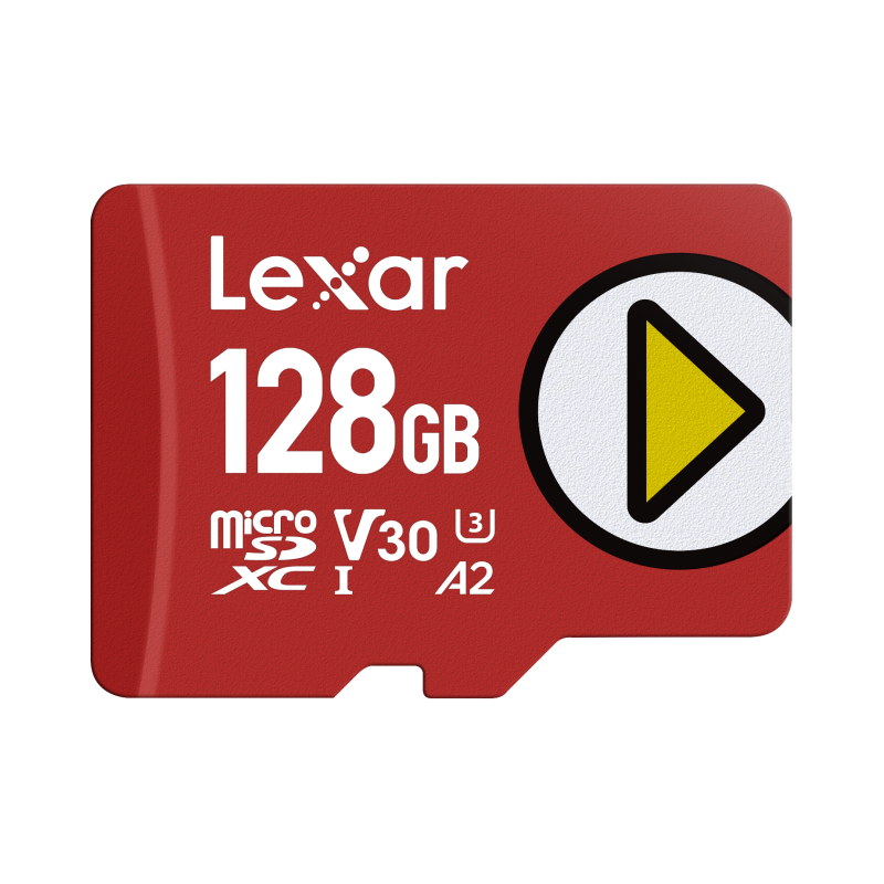 microSDXC PLAY UHS-I 128GB V30 R205/W140MB/s