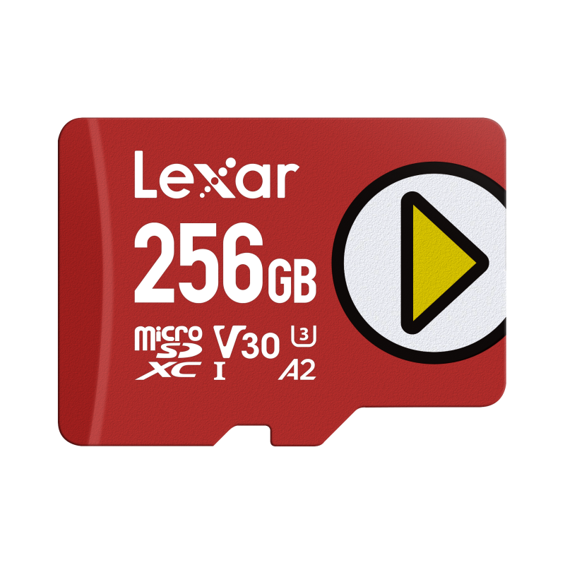 microSDXC PLAY UHS-I 256GB V30 R205/W140MB/s