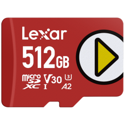 microSDXC PLAY UHS-I 512GB V30 R205 W140MB s