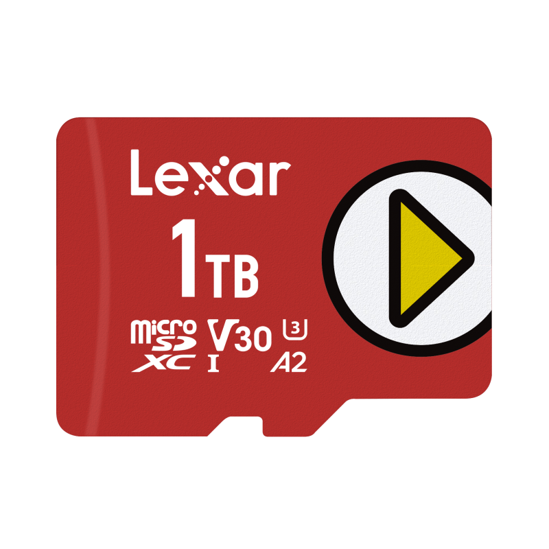 microSDXC PLAY UHS-I 1TB V30 R205/W140MB/s