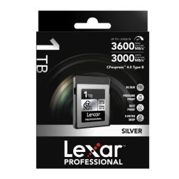 CFexpress PRO Type B SILVER 4.0 series 1TB - R3600/W3000MB/s