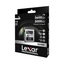 CFexpress PRO Type B SILVER 4.0 series 1TB - R3600 W3000MB s