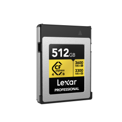 CFexpress PRO Type B GOLD 4.0 series 512GB - R3600 W3300MB s