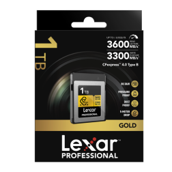 CFexpress PRO Type B GOLD 4.0 series 1TB - R3600 W3300MB s