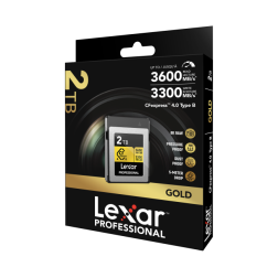 CFexpress PRO Type B GOLD 4.0 series 2TB - R3600 W3300MB s