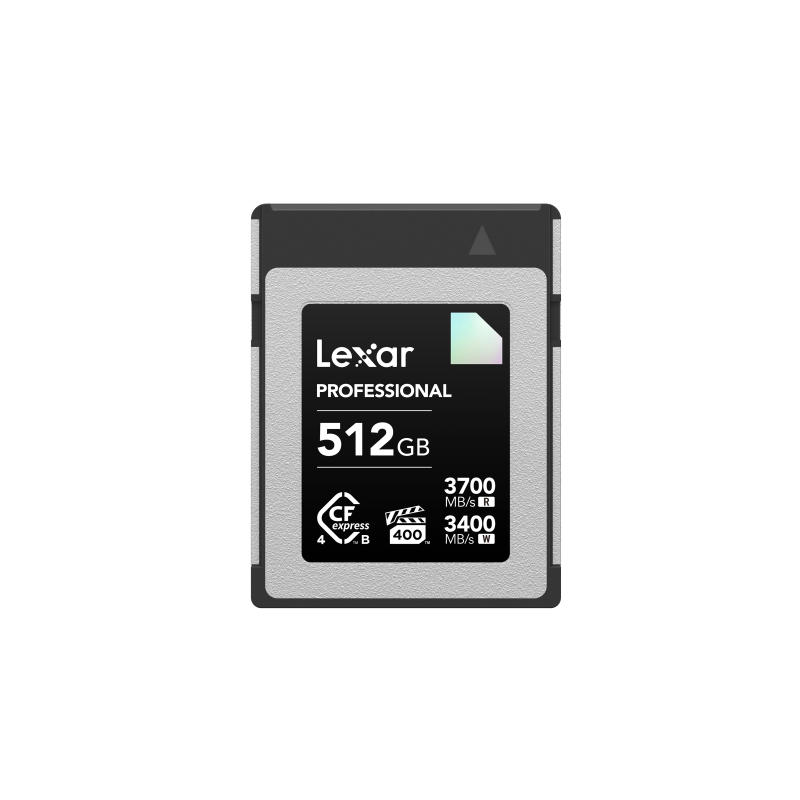 CFexpress PRO Type B DIAMOND 4.0 Series 512GB - R3700/W3400MB/s - VPG400 CFexpress PRO Type B DIAMOND 4.0 Series 512GB - R3700/W3400MB/s - VPG400