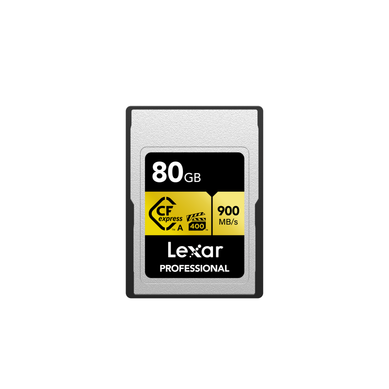 CFexpress PRO Type A Gold Series 80GB - R900/W800MB/s - VPG400 CFexpress PRO Type A Gold Series 80GB - R900/W800MB/s - VPG400