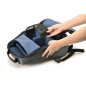 RR4 06C GRY Nylon/Leather Camera bag grey
