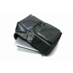ACAM BS0001 PVC Leather nylon backpack
