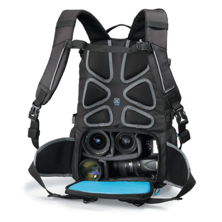 ULTRALIGHT sports DayPack 300 black, camera backpack
