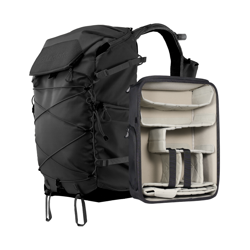 Backup Series Backpack 35L black incl. large divider Backup Series Backpack 35L black incl. large divider