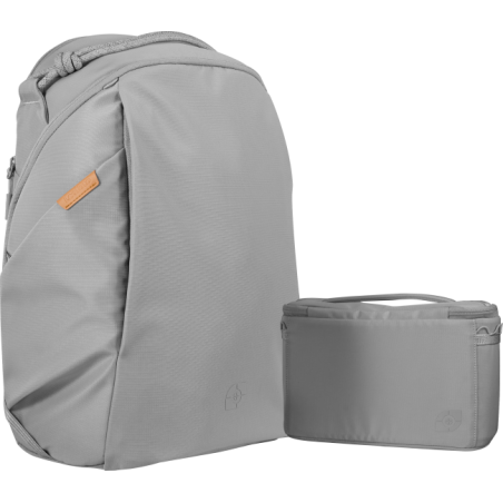 Dailylite Series Backpack 17L gray incl. camera cube