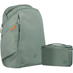 Dailylite Series Backpack 17L green incl. camera cube