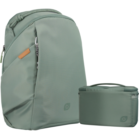 Dailylite Series Backpack 17L green incl. camera cube