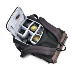 BRISTOL DayPack 600  brown, camera backpack