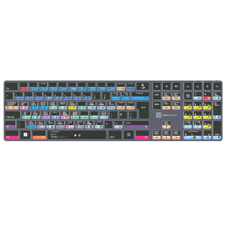 Logickeyboard Fender Studio Pro Titan UK (PC)