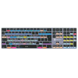 Logickeyboard Fender Studio Pro Titan UK (Mac)