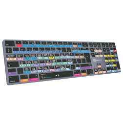 Logickeyboard Fender Studio Pro Titan UK (Mac)