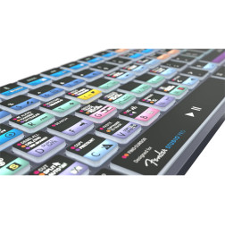 Logickeyboard Fender Studio Pro Titan UK (Mac)