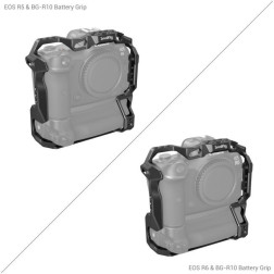 3464B Cage for Canon EOS R5   R6   R5 C   R6 Mark II   R6 Mark III with BG-R10 Battery Grip