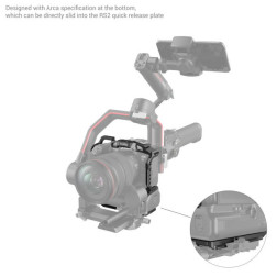 3464B Cage for Canon EOS R5   R6   R5 C   R6 Mark II   R6 Mark III with BG-R10 Battery Grip