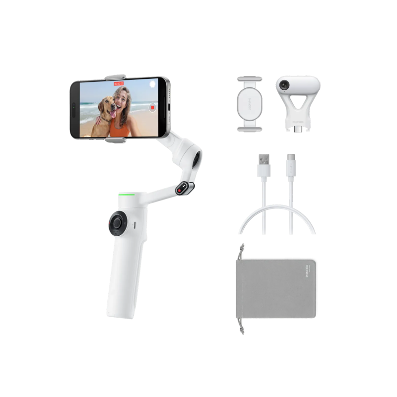 Flow 2 Pro AI Tracker Bundle/ Summit White