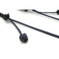 ACAM P12 Flynn camera strap nylon/leather navy