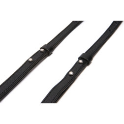 ACAM 284 leather camera strap black