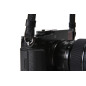 ACAM 284 leather camera strap black
