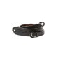 ACAM 284 leather camera strap black