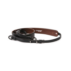 ACAM 284 leather camera strap black