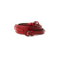 ACAM 284 leather camera strap red