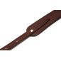 ACAM 284 leather camera strap dark brown